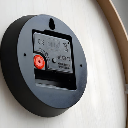 Stylish Silent Round Wall Clock for Home Decor