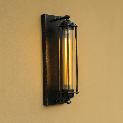 Charming LED Wall Light Fixture in Classic Metal Style