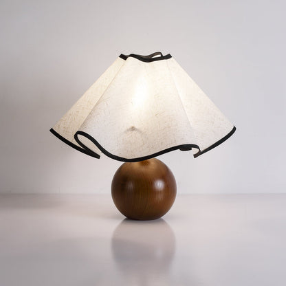 Elegant Wave-Design Table Lamp for Modern Interiors