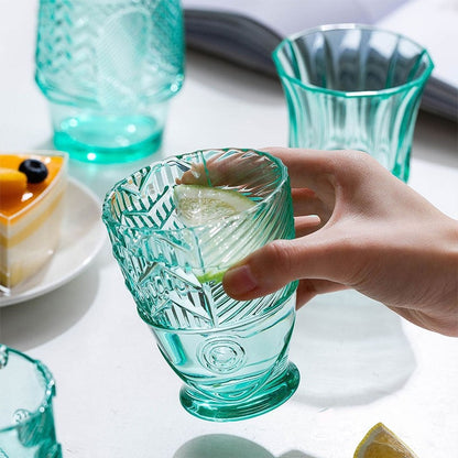 Colorful Stacking Glass Cups for Entertaining Style