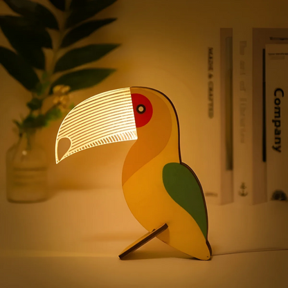 Chic Wooden Table Lamp for Inviting Atmospheres