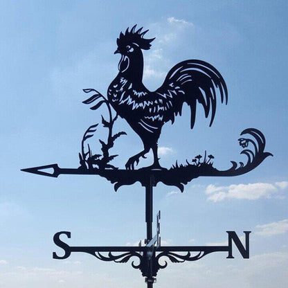 Whimsical Outdoor Weather Vane for Garden Charm