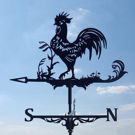 Whimsical Outdoor Weather Vane for Garden Charm