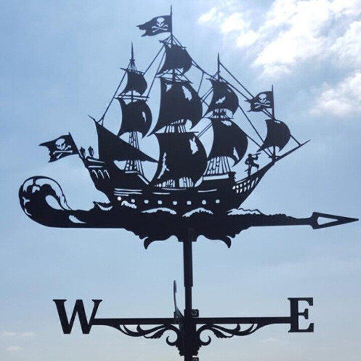 Whimsical Outdoor Weather Vane for Garden Charm