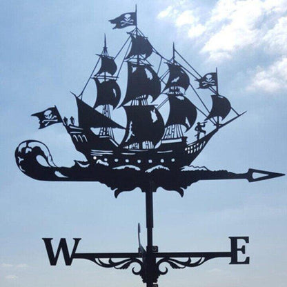 Whimsical Outdoor Weather Vane for Garden Charm