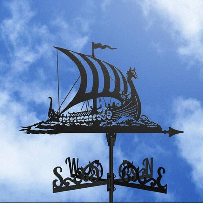 Whimsical Outdoor Weather Vane for Garden Charm