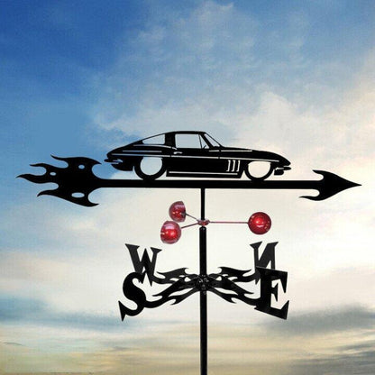 Whimsical Outdoor Weather Vane for Garden Charm