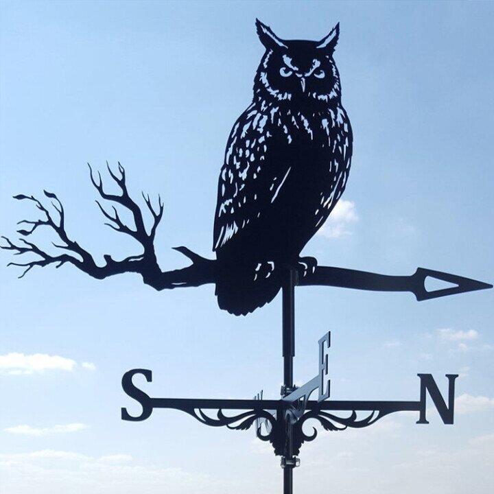 Whimsical Outdoor Weather Vane for Garden Charm