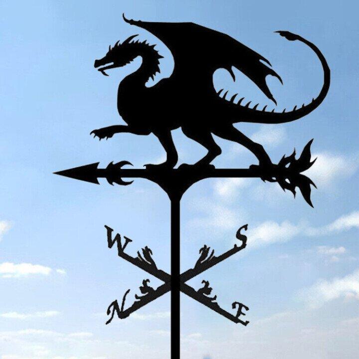 Whimsical Outdoor Weather Vane for Garden Charm