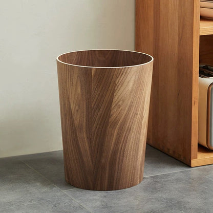 Elegant Dual-Layer Kitchen Waste Container with Swivel Lid