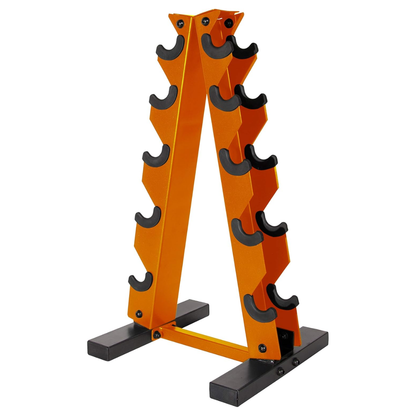 Compact Dumbbell Storage Rack for Home Gym Setup