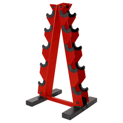 Compact Dumbbell Storage Rack for Home Gym Setup