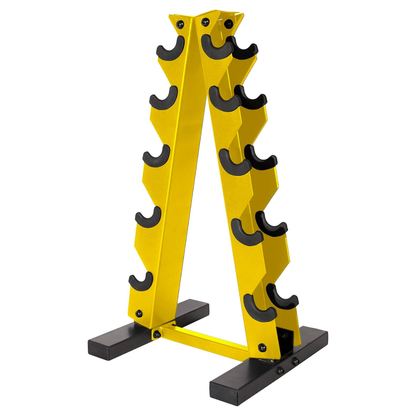 Compact Dumbbell Storage Rack for Home Gym Setup