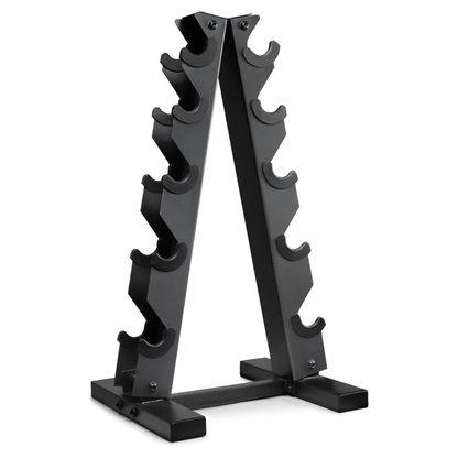 Compact Dumbbell Storage Rack for Home Gym Setup