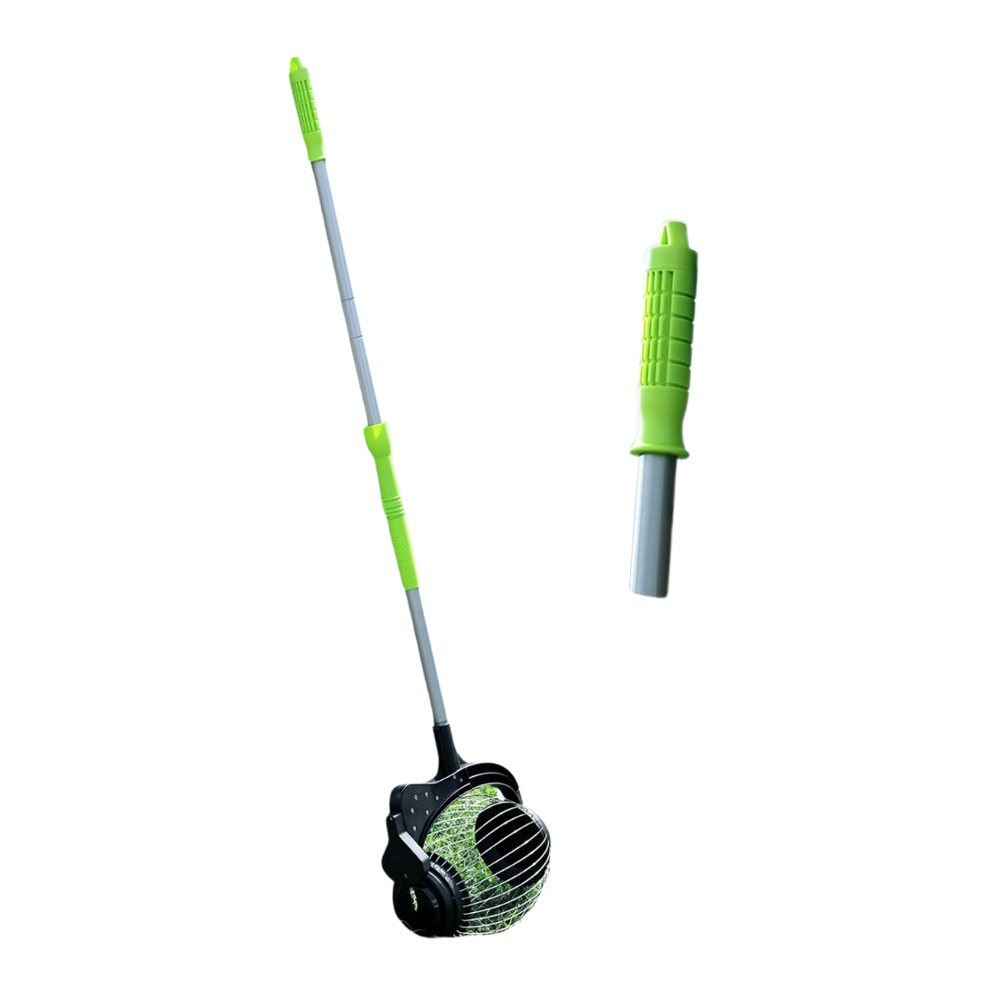 1.8 Gallon Nut Gatherer with Handle - Acorn and Walnut Picker Roller