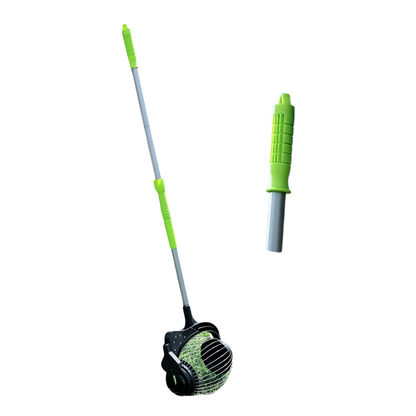 1.8 Gallon Nut Gatherer with Handle - Acorn and Walnut Picker Roller