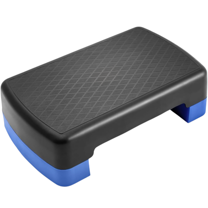 Home Workout Aerobic Step Platform with Two Adjustable Risers