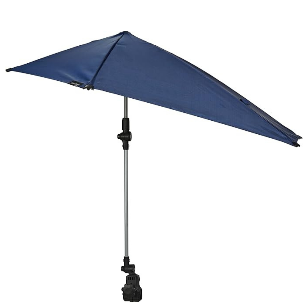 360° Swivel Umbrella Clamp for Outdoor Seating – Adjustable Design