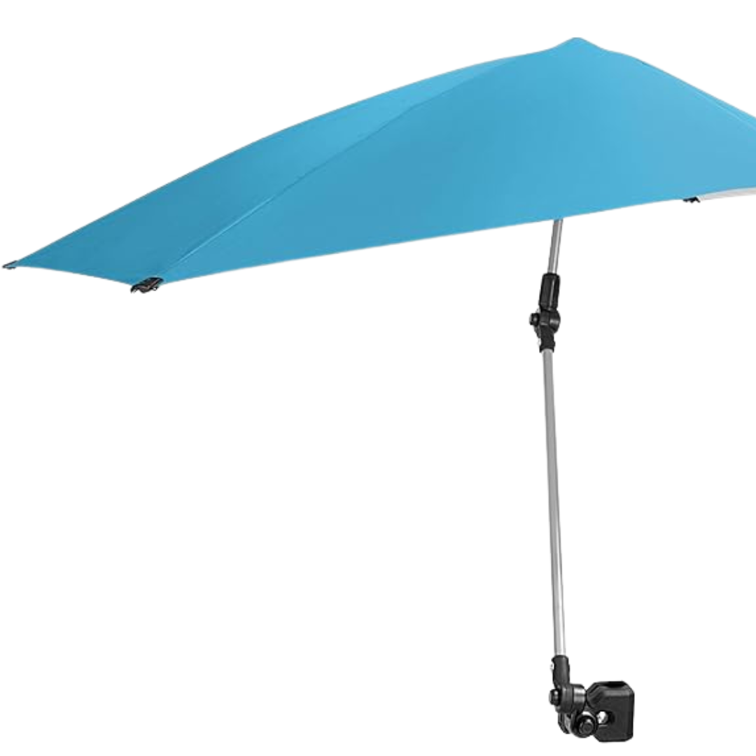 360° Swivel Umbrella Clamp for Outdoor Seating – Adjustable Design