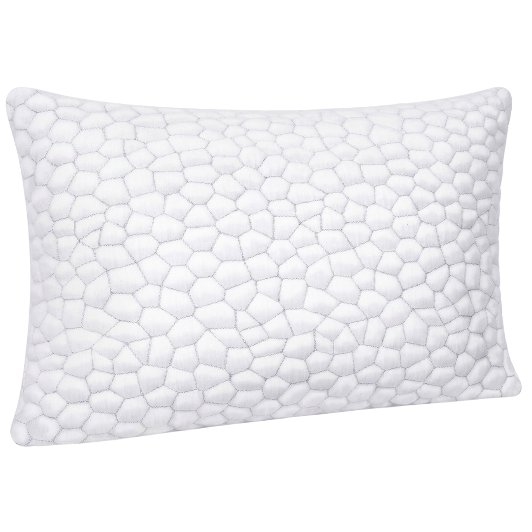 Memory Foam Bed Pillows with Adjustable Cooling Gel and Washable Cover