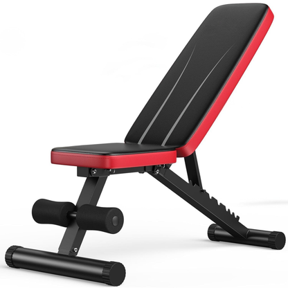Foldable Weight Bench for Home Gym - 660 lbs Adjustable Capacity
