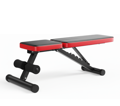 Foldable Weight Bench for Home Gym - 660 lbs Adjustable Capacity