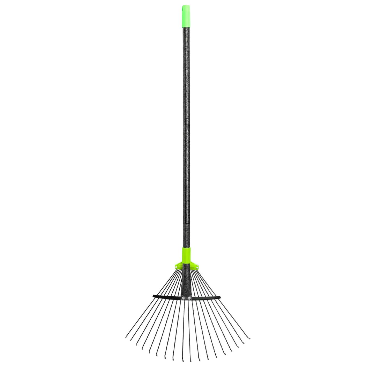 Expandable Head Metal Rake with Long Adjustable Handle