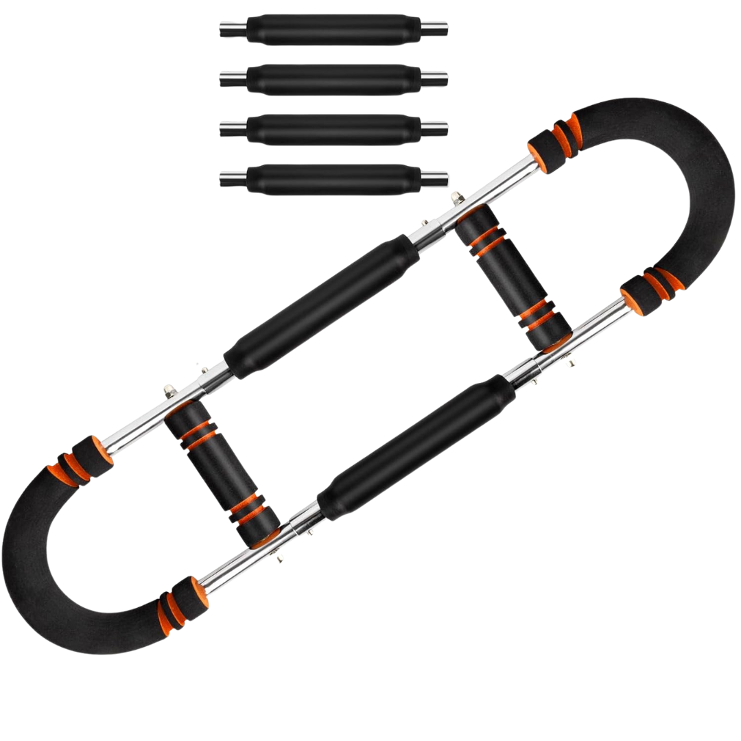 Upper Body Workout Twister Arm Trainer with Adjustable Spring Bars