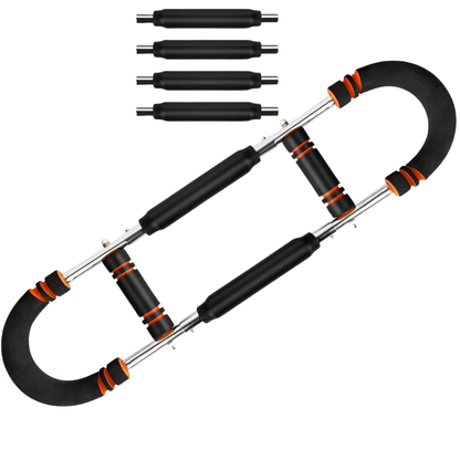 Upper Body Workout Twister Arm Trainer with Adjustable Spring Bars