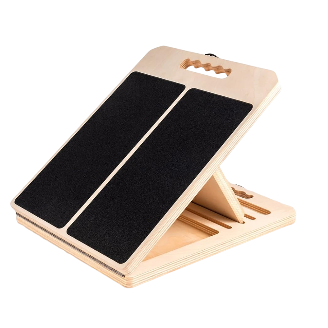 Wooden Slant Board with Adjustable Angles – Five Incline Settings