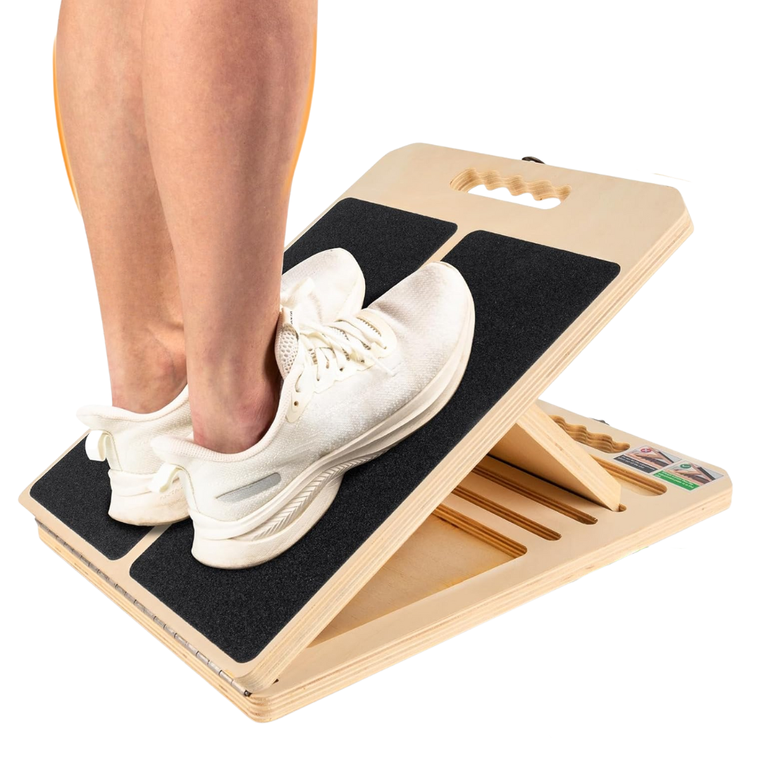 Wooden Slant Board with Adjustable Angles – Five Incline Settings
