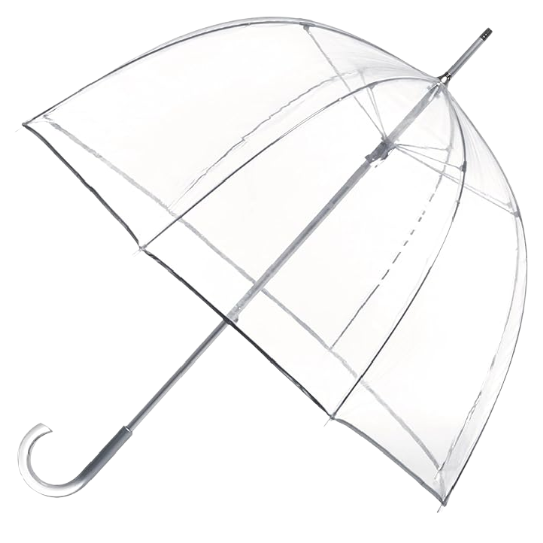 Clear Canopy Bubble Umbrella for Adults - Outdoor Rain Protection