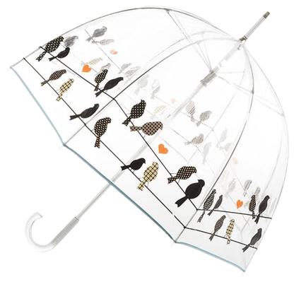 Clear Canopy Bubble Umbrella for Adults - Outdoor Rain Protection