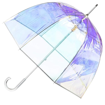 Clear Canopy Bubble Umbrella for Adults - Outdoor Rain Protection