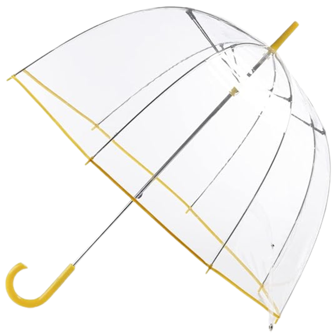 Clear Canopy Bubble Umbrella for Adults - Outdoor Rain Protection