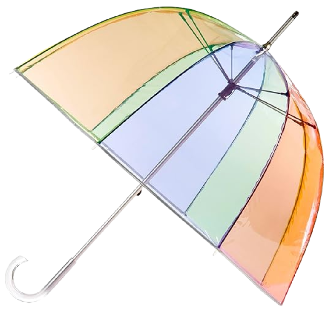 Clear Canopy Bubble Umbrella for Adults - Outdoor Rain Protection