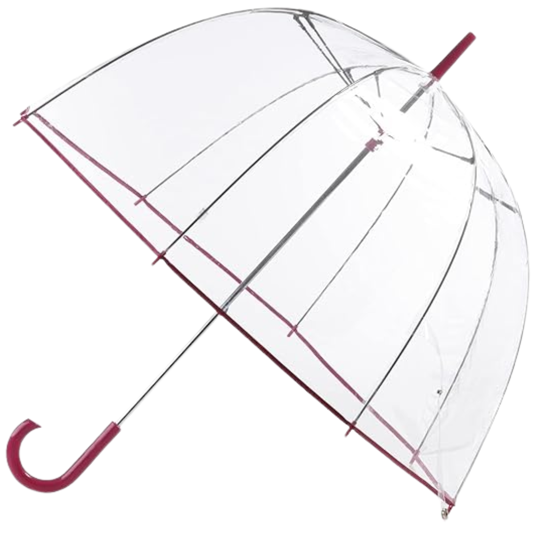 Clear Canopy Bubble Umbrella for Adults - Outdoor Rain Protection