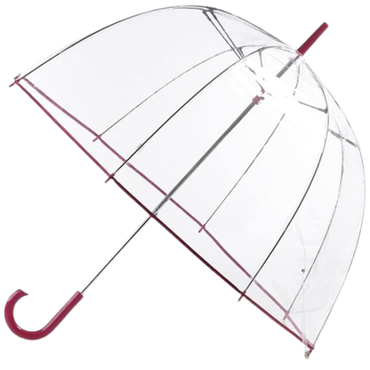 Clear Canopy Bubble Umbrella for Adults - Outdoor Rain Protection