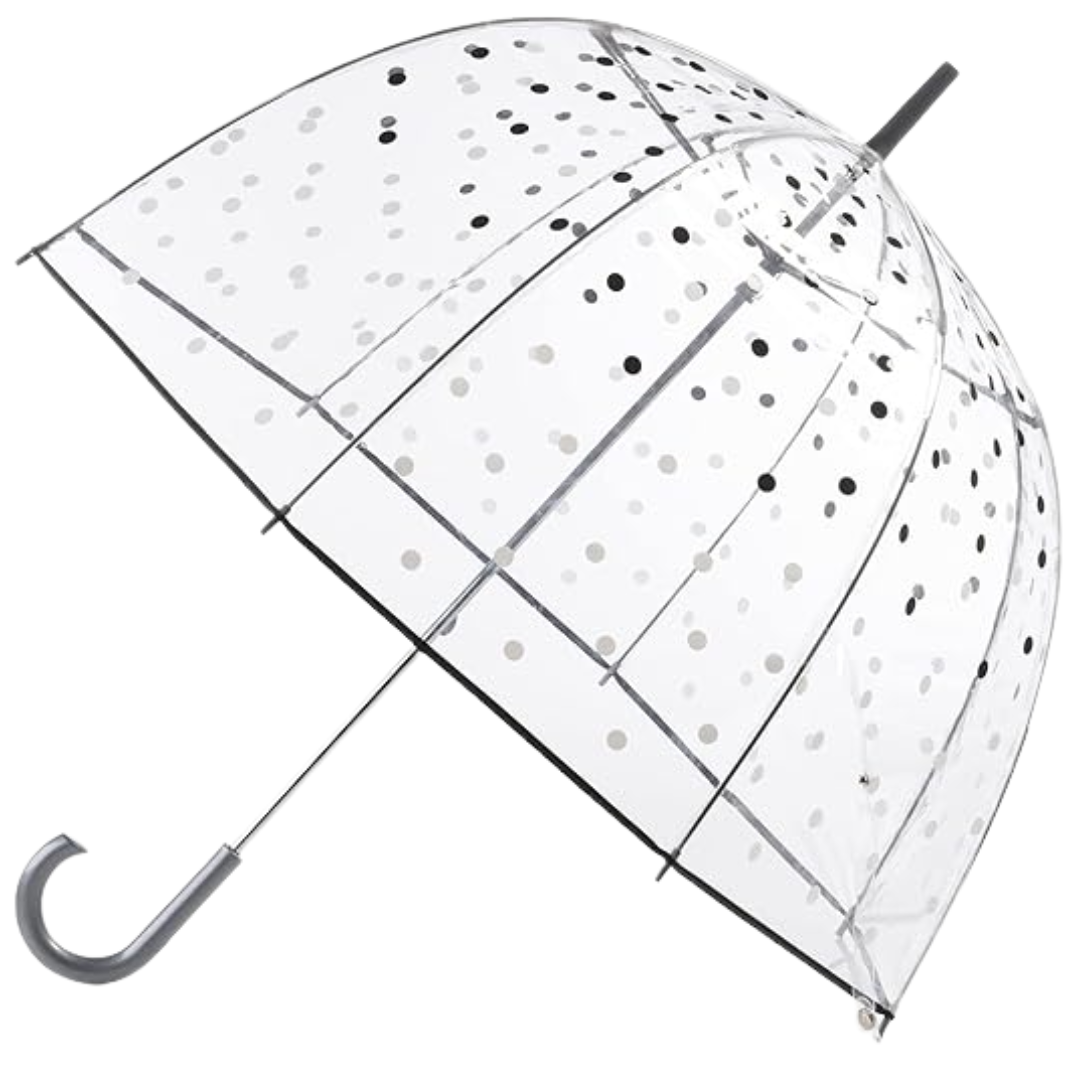 Clear Canopy Bubble Umbrella for Adults - Outdoor Rain Protection