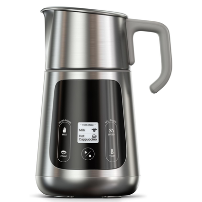 Electric Milk Frother with Fine Microfoam and Innovative Frothing Technology