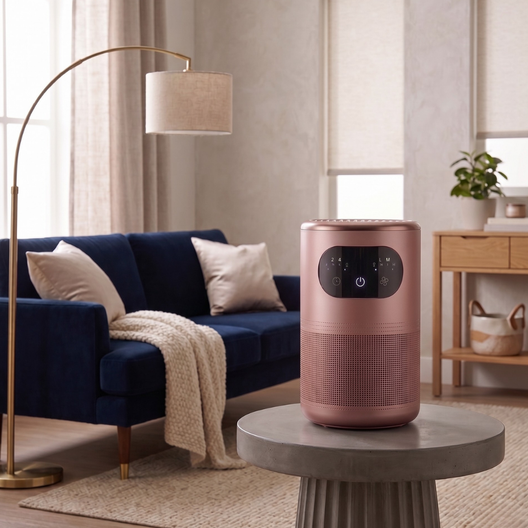 Room Air Purifier with Timer and Speed Control for 1076 ft² Coverage