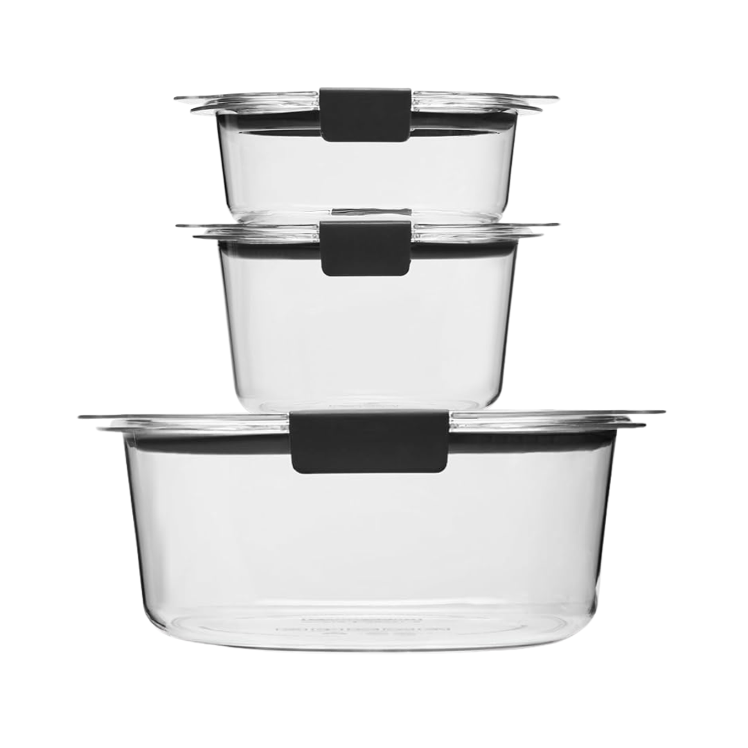 Meal Prep and Storage Containers with Airtight Lids
