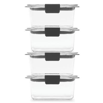 Meal Prep and Storage Containers with Airtight Lids