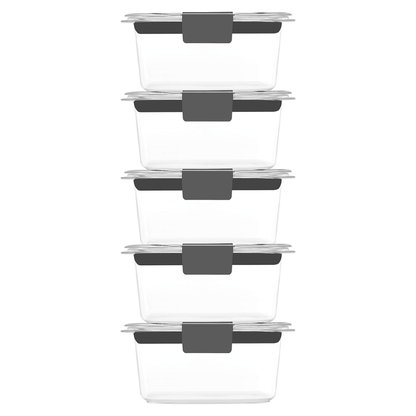 Meal Prep and Storage Containers with Airtight Lids