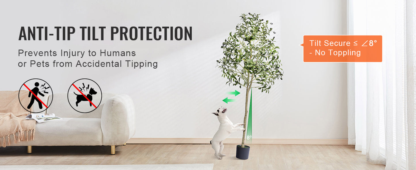 Olive Tree Decoration with Stable Base