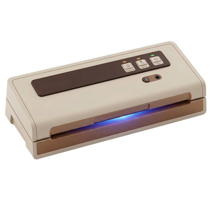 Compact Vacuum Sealing Machine Starter Set with Pre-Cut Bags 95kPa