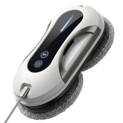Robotic Window Cleaning Device with Dual Spray and Remote Control, 3000Pa