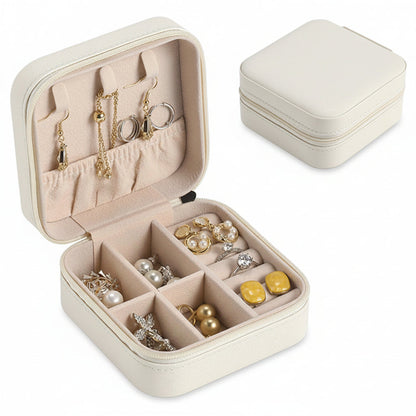 Chic Travel Jewelry Storage Case - Perfect Gift for Mom