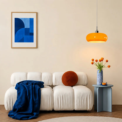 Elegant Geometric Glass Ceiling Fixture with E27 Socket