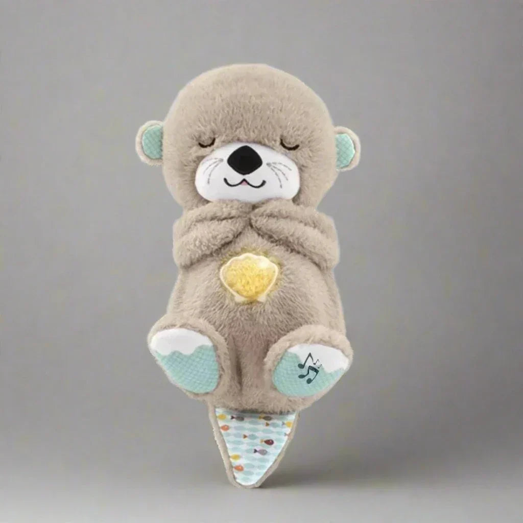 Plush Otter Toy for Calming Breathability